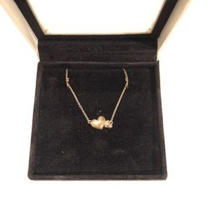 Pandora Double Heart Necklace